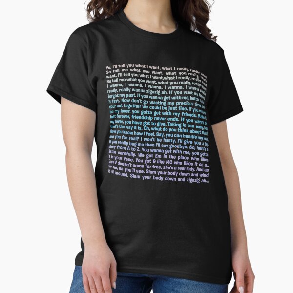 Item preview, Wannabe - Spice Girls (lyrics) v.4 designed and sold by x1brett.