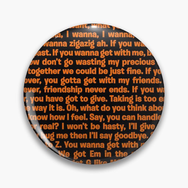 Item preview, Wannabe - Spice Girls (lyrics) v.5 designed and sold by x1brett.