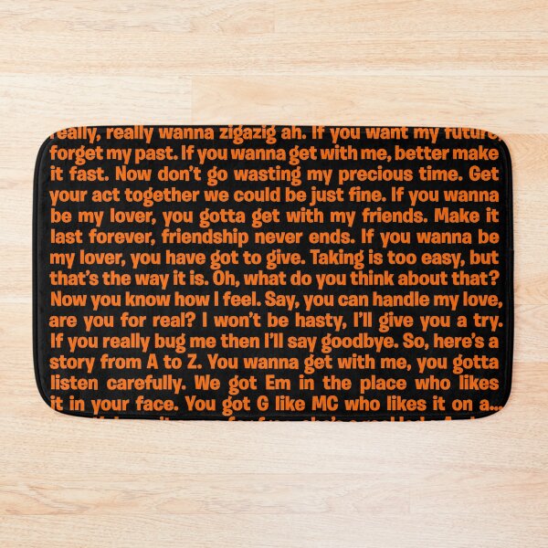 Item preview, Wannabe - Spice Girls (lyrics) v.5 designed and sold by x1brett.
