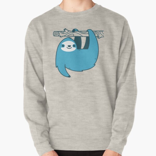 Sloth on a Branch Pullover Sweatshirt