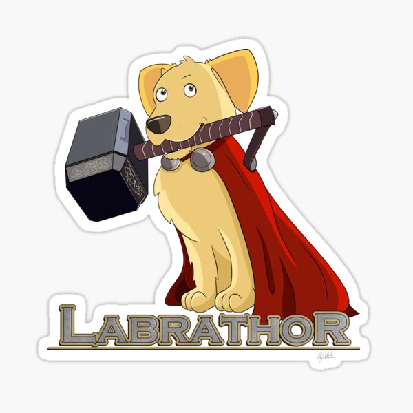 Labrathor Sticker