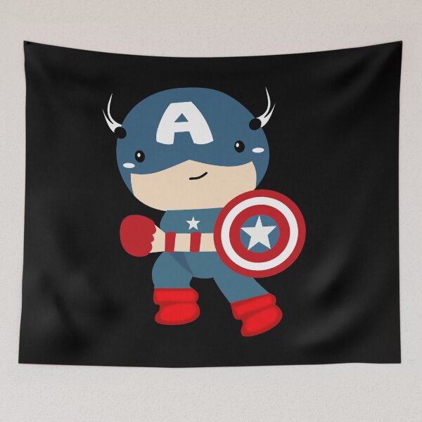 Item preview, Captain America Baby designed and sold by Creaciontrompiz.