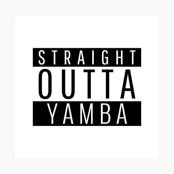 Item preview, Straight Outta Yamba New South Wales  designed and sold by Teelogic.