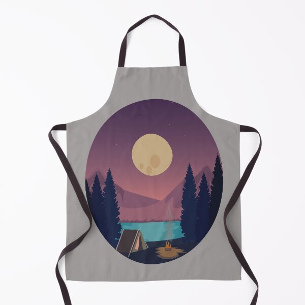 Item preview, Camping Under The Moon designed and sold by samah82.