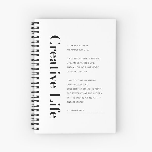 Item preview, Creative life quote by Elizabeth Gilbert, Big Magic designed and sold by The Art of the  Pause.