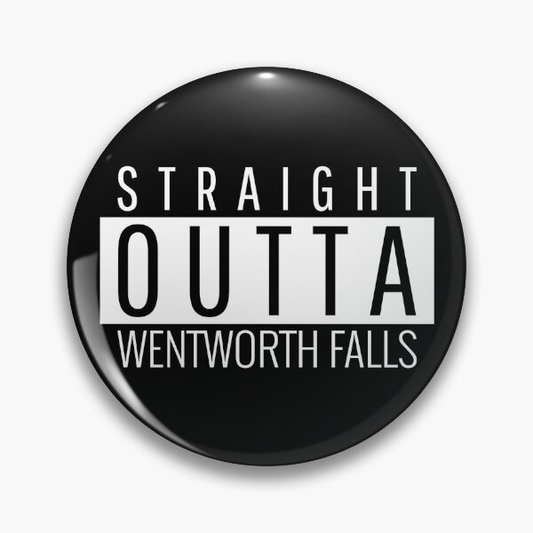Item preview, Straight Outta Wentworth Falls New South Wales  designed and sold by Teelogic.
