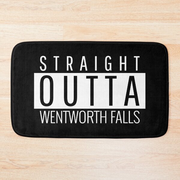 Item preview, Straight Outta Wentworth Falls New South Wales  designed and sold by Teelogic.
