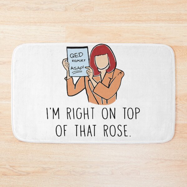 Item preview, QED Report ASAP I’m Right On Top Of That Rose , Designer designed and sold by BRANDONPRY1.