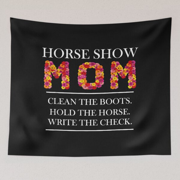 Item preview, Horse show mom clean the boots hold the horse, tee for women designed and sold by Vignette2323.