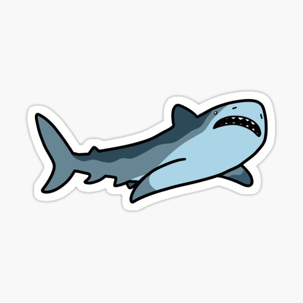 Kawaii Sharks Stickers Redbubble - fin kawaii roblox