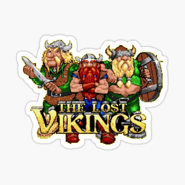 Lost Vikings Stickers For Sale Redbubble