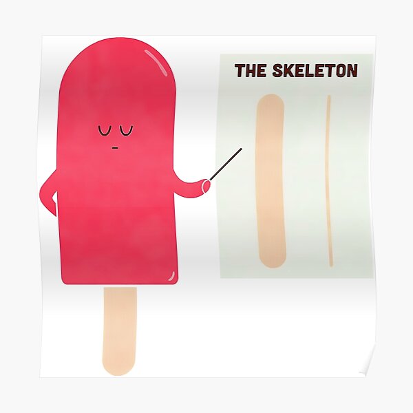Ice Cream Anatomy Poster