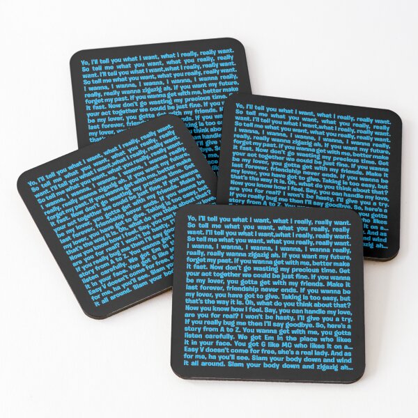 Item preview, Wannabe - Spice Girls (lyrics) v.7 designed and sold by x1brett.