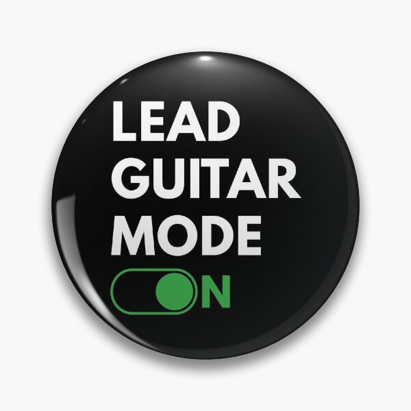 Item preview, Lead Guitar Mode On Dark Theme designed and sold by nightsworthy.