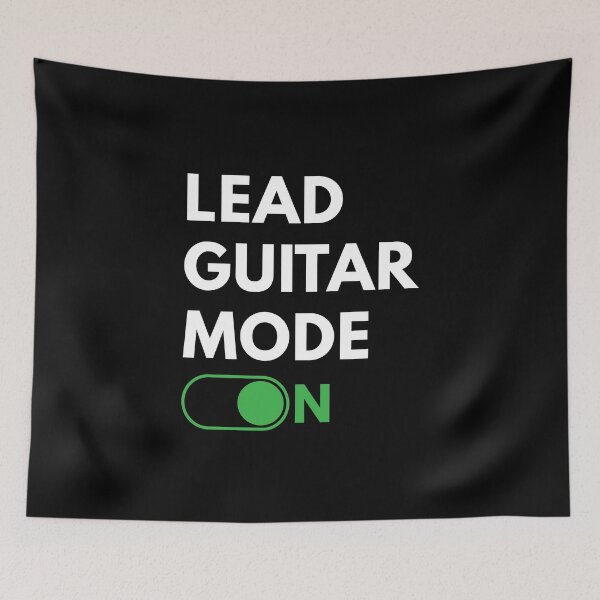Item preview, Lead Guitar Mode On Dark Theme designed and sold by nightsworthy.