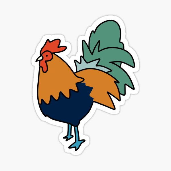 Rooster Sticker