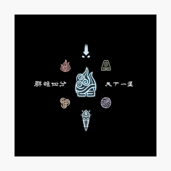 Item preview, Avatar - the four elements 2 designed and sold by wohohho.