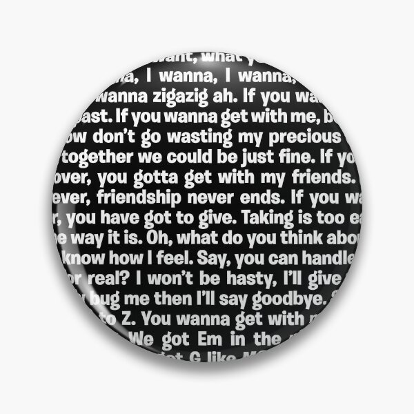 Item preview, Wannabe - Spice Girls (letra) v.10 designed and sold by x1brett.