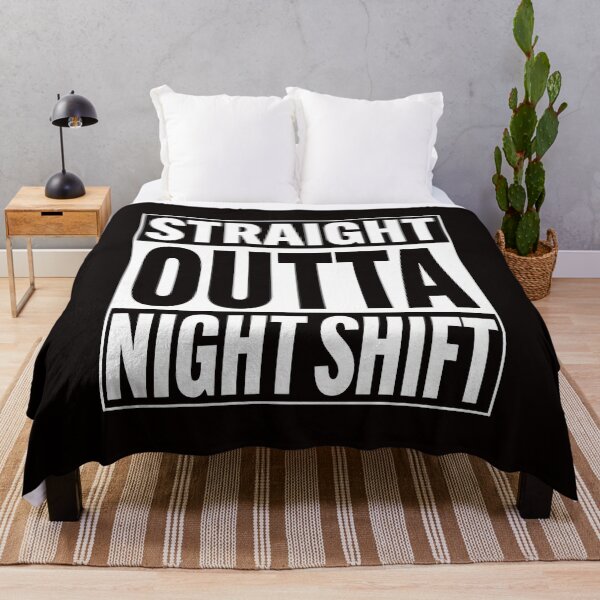 Item preview, Straight Outta Night front liners Nurse Shift life  designed and sold by Majesticoo.
