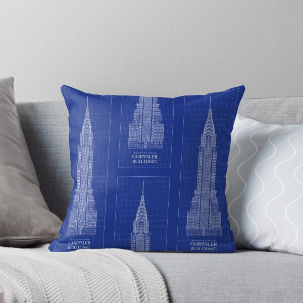 Item preview, Chrysler Building Front (Blueprint) designed and sold by BGALAXY.