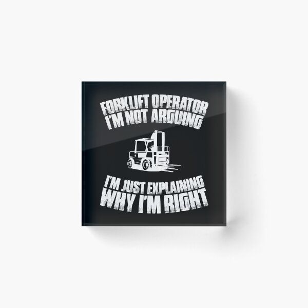 Item preview, Forklift Operator Forklift Driver Forklift Truck designed and sold by Krautshirts.