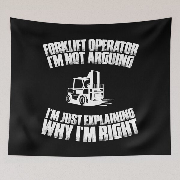 Item preview, Forklift Operator Forklift Driver Forklift Truck designed and sold by Krautshirts.