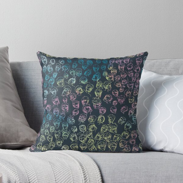 Item preview, Human Head Quick Sketch Pattern - Colorful designed and sold by Chubuter.