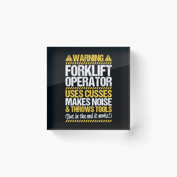 Item preview, Forklift Operator Forklift Driver Forklift Truck designed and sold by Krautshirts.