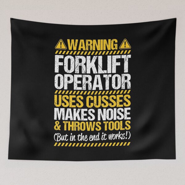 Item preview, Forklift Operator Forklift Driver Forklift Truck designed and sold by Krautshirts.