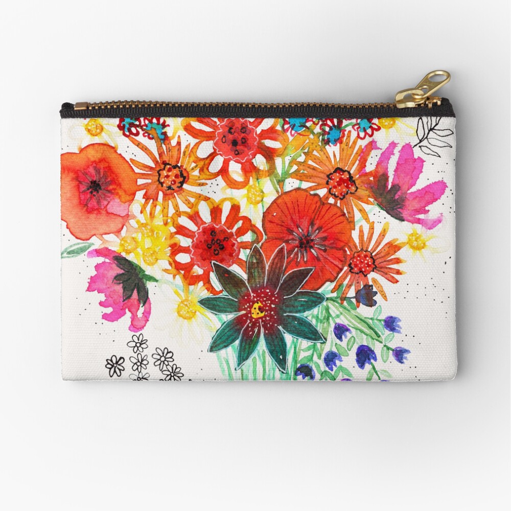 Blumen Bouquet Täschchen