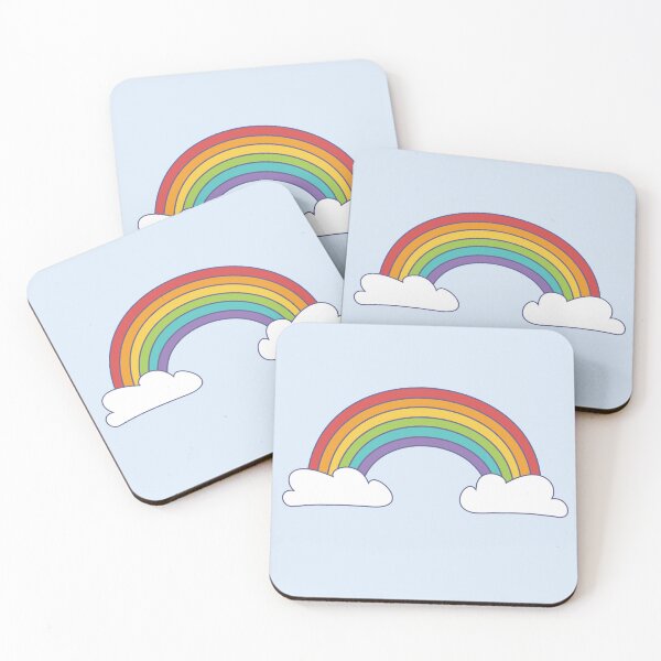 Artikelvorschau, Regenbogen-Design-Illustration (umrissen) - kräftige Farben entworfen und verkauft von HJacka.