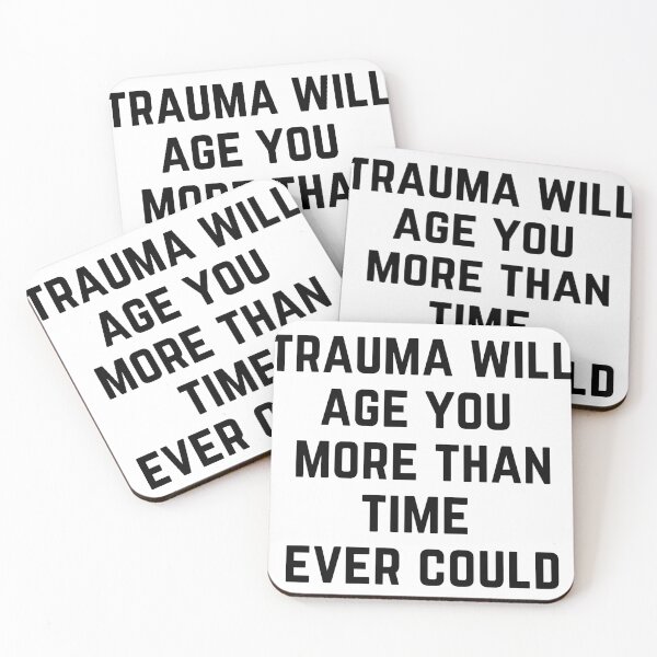 Item preview, Trauma will age you more than time ever could | BOSS BABE | GIRL BOSS | B designed and sold by CreativeBlink.