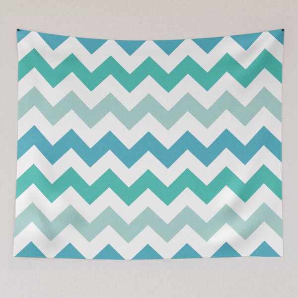 Item preview, Lagoon Colors Chevron Pattern  designed and sold by KCavender.