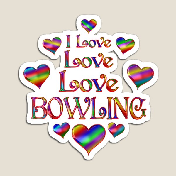 Item preview, Love Love Love Bowling Bowling Bowler designed and sold by YesterDayCheck.