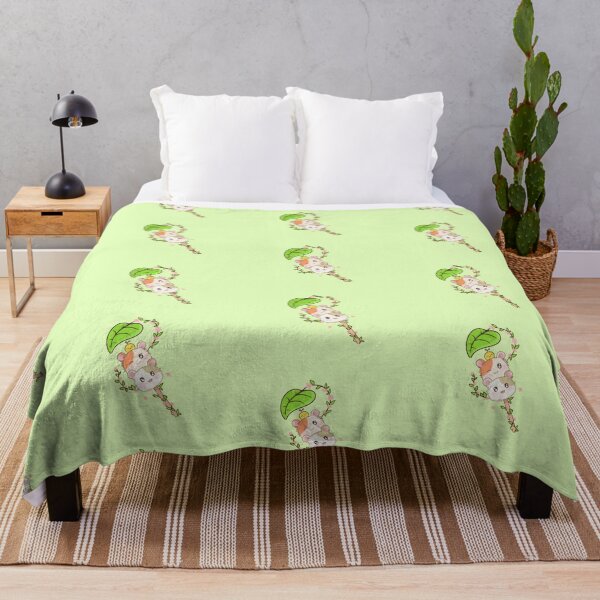 Item preview, Cute hamster dango with flowers and leaves designed and sold by Shalu Elysian.