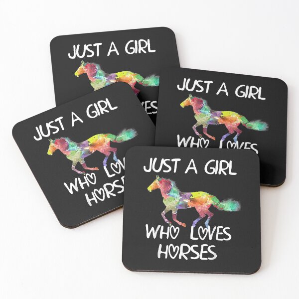 Item preview, Just A Girl Who Loves Horses Cute Design Beautiful Horse designed and sold by Vignette2323.