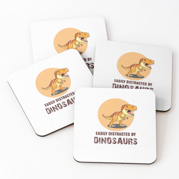 Item preview, Easily distracted by dinosaurs designed and sold by Pixilixzy.