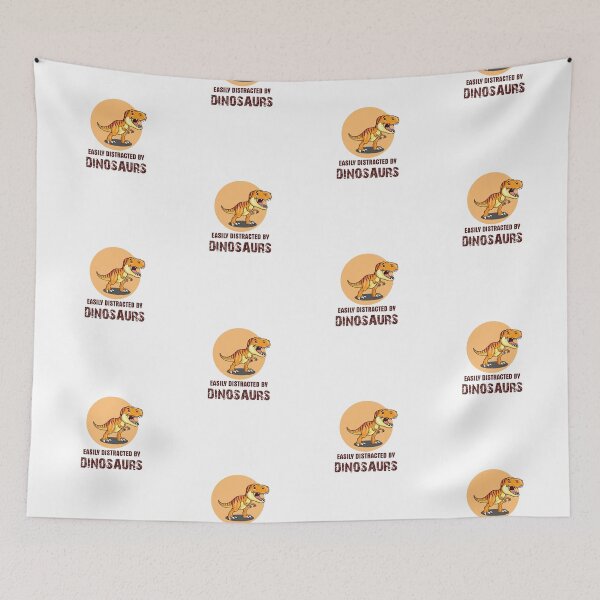 Item preview, Easily distracted by dinosaurs designed and sold by Pixilixzy.