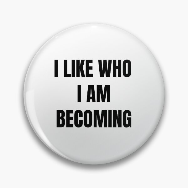 Aperçu de l'œuvre I LIKE WHO I AM BECOMING | BOSS BABE | GIRL BOSS | B créée et vendue par CreativeBlink.