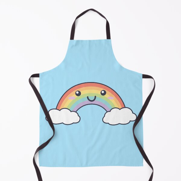 Item preview, Cute Rainbow Design Illustration (With Face) - Bold Colours designed and sold by HJacka.