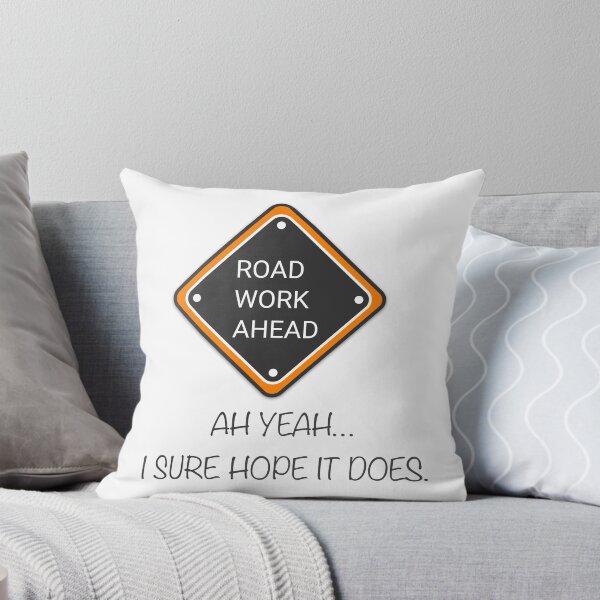 Item preview, Road Work Ahead Sign designed and sold by Almusawwir.