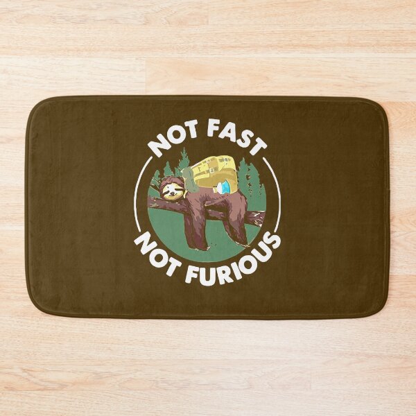 Item preview, Not Fast Not Furious Sloth Camping Funny Gift  designed and sold by JaniceRuthArts.