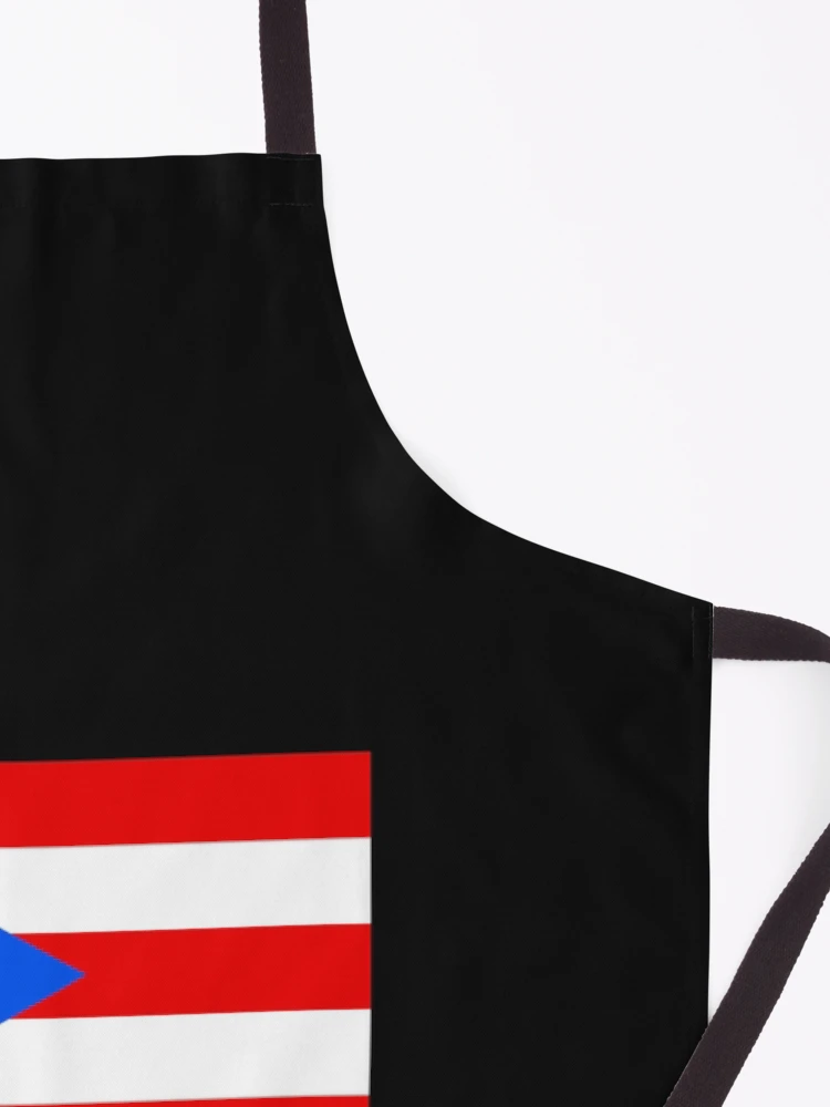 Thumbnail 3 of 6, Apron, Puerto Rico Flag designed and sold by GSAPilot.
