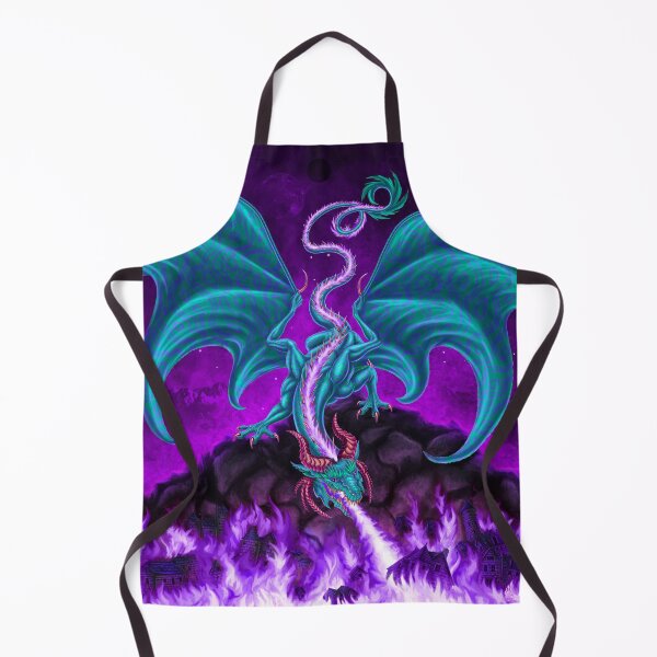 Item preview, Fire Dragon - Veal and Purple designed and sold by Abysm Internal.