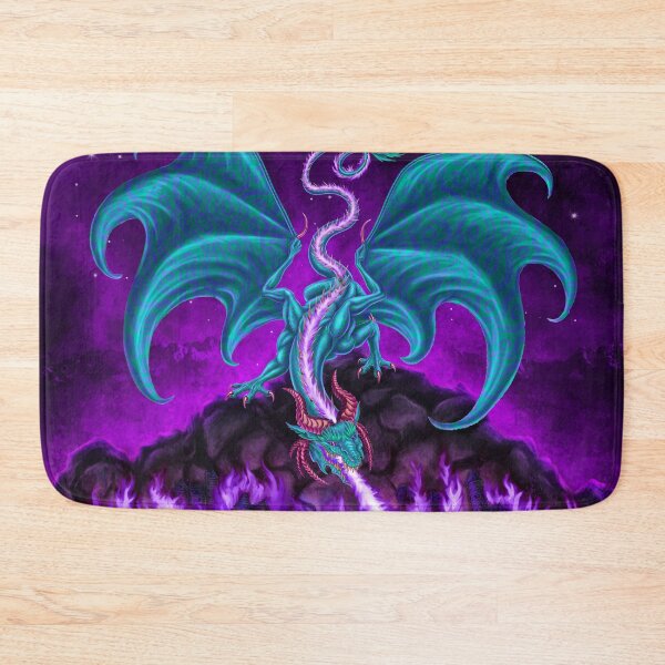 Item preview, Fire Dragon - Veal and Purple designed and sold by Abysm Internal.
