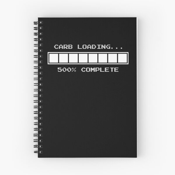 Item preview, Carb Loading Computer 500% Complete White Text designed and sold by iheartsport.