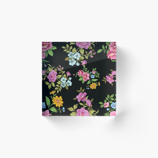 Item preview, Colorful Flower Pattern designed and sold by The Retrofits.