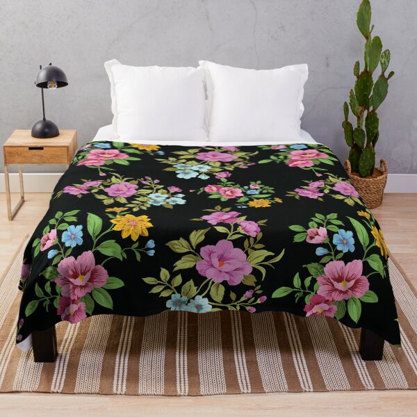 Item preview, Colorful Flower Pattern designed and sold by The Retrofits.