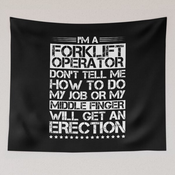 Item preview, Forklift Operator Forklift Driver Forklift Truck designed and sold by Krautshirts.
