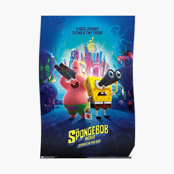 "The SpongeBob Movie " Poster By Jesicaroals | Redbubble